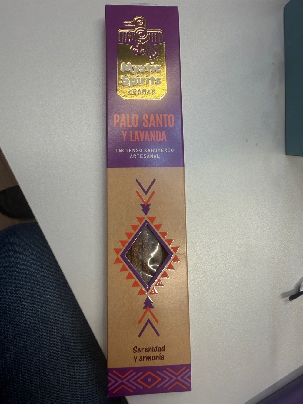 Mystic Spirits Palo Santo y Lavanda Incense Sticks - Purple
